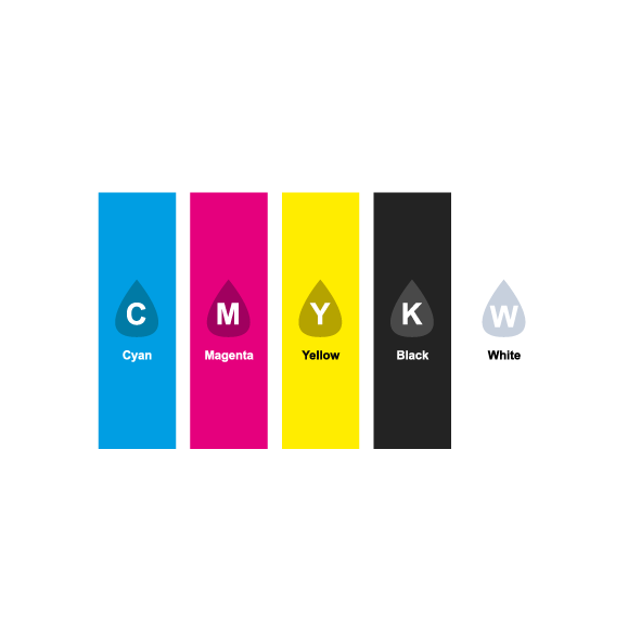 CMYK + White projekt